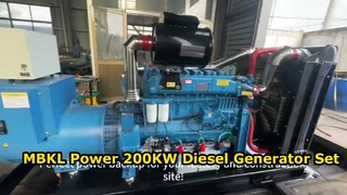 Дизель-генераторная установка мощностью 200 кВт – MBKL Power