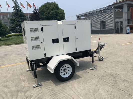 Хорошая цена. Cummins KTA38-G9 1000KW 1250KVA прицепный дизельный генератор с ATS онлайн