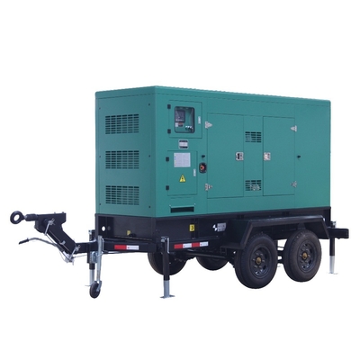 460KW 575KVA Тихий дизельный генератор типа прицепа с двигателем Cummins KTAA19-G6