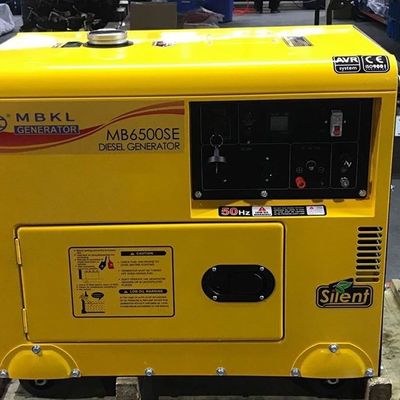 Домашнее использование 8KW 14,4KVA воздушно-охлаждаемые дизельные генераторы с двигателем Yangdong